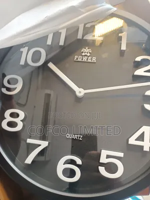 Power-brand Wall Clock Spy Camera
