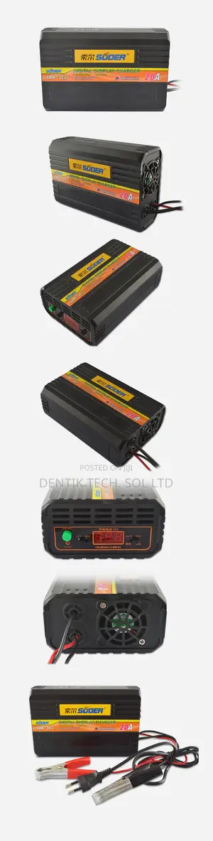 12v - 24v Souer Automatic Inverter / Car Battery Charger 20a