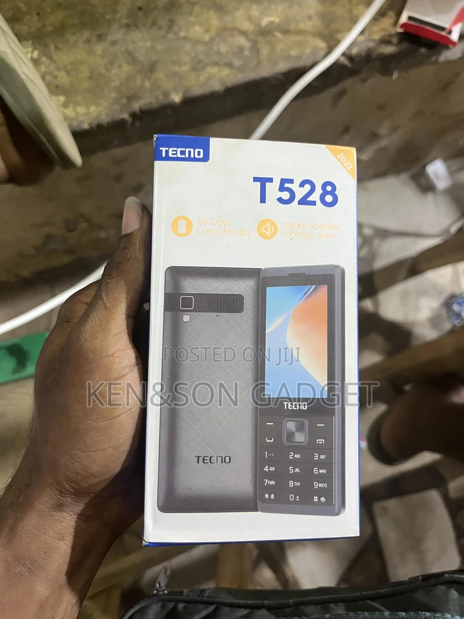 New Tecno T528 Gold