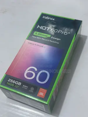 New Infinix Hot 60 Pro+ 128 GB Black