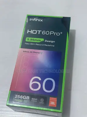 New Infinix Hot 60 Pro+ 128 GB Black