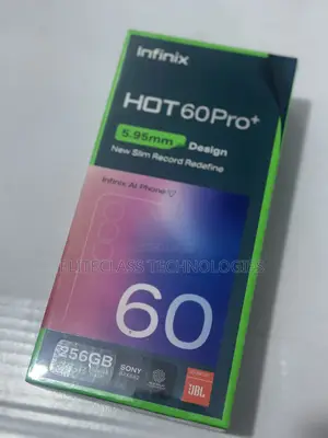New Infinix Hot 60 Pro+ 128 GB Black