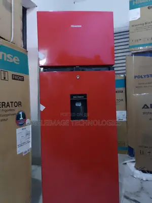 Hot Deal! Hisense Ref 205drb Red Fridge With Vegetable Crisper