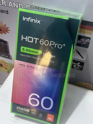 New Infinix Hot 60 Pro+ 128 GB Black