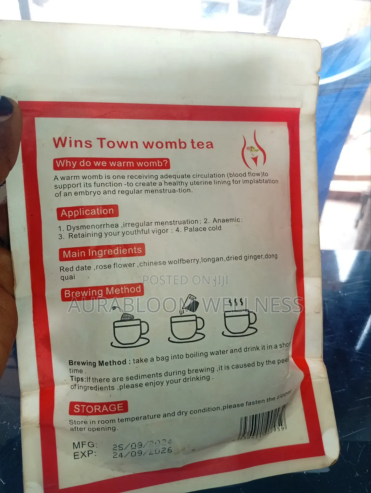 Womb Cleanser Tea