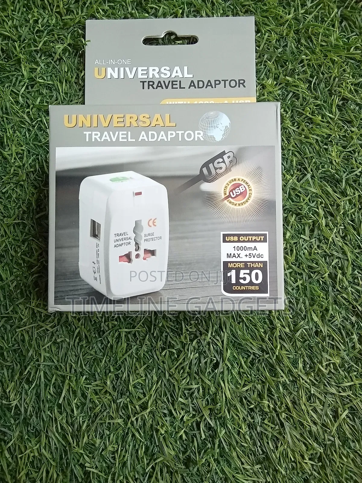 Universal Travel Adapter With Usb Port