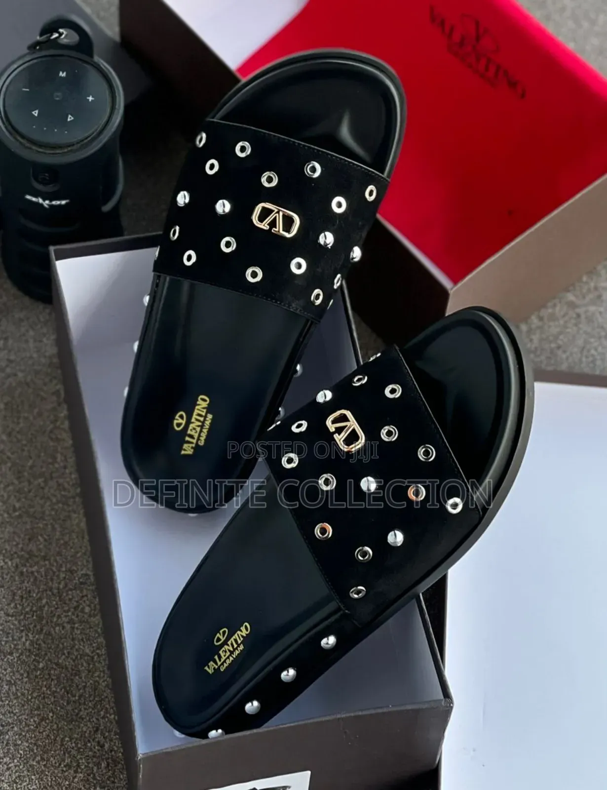 Valentino Spiky Luxury Slippers