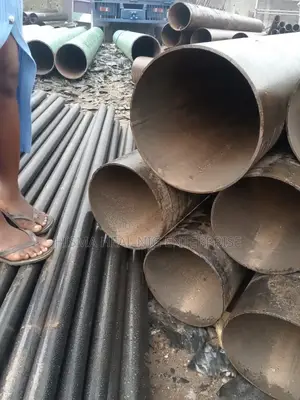 12inches by 5mm by 20ft Cylindrical Steel Pipe