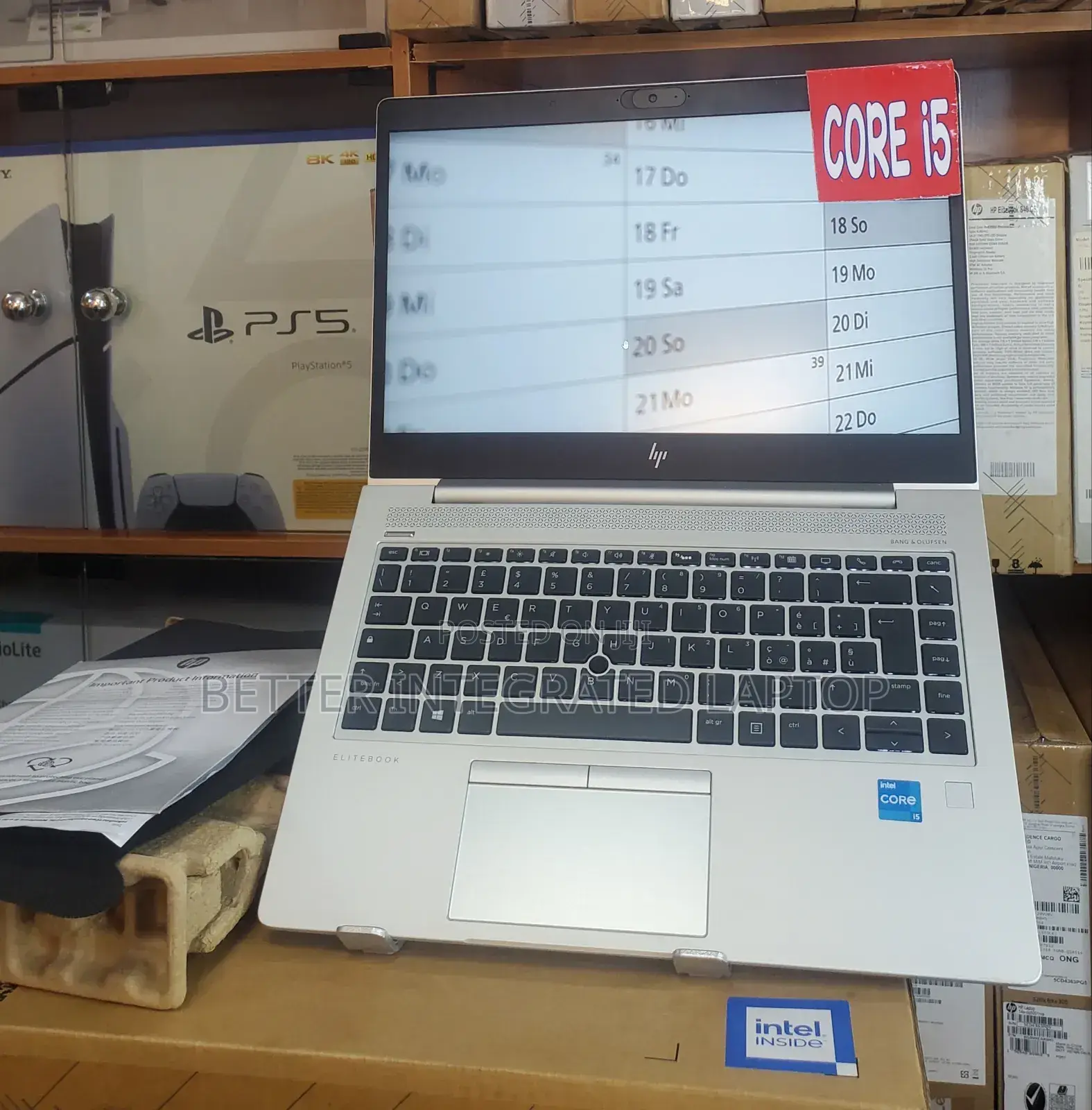 New Laptop HP ProBook 650 G6 8GB Intel Core i5 SSD 1T