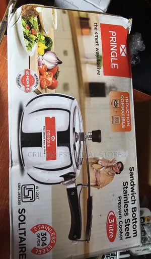 3litres Pringle Pressure Cooker, Induction Compactible