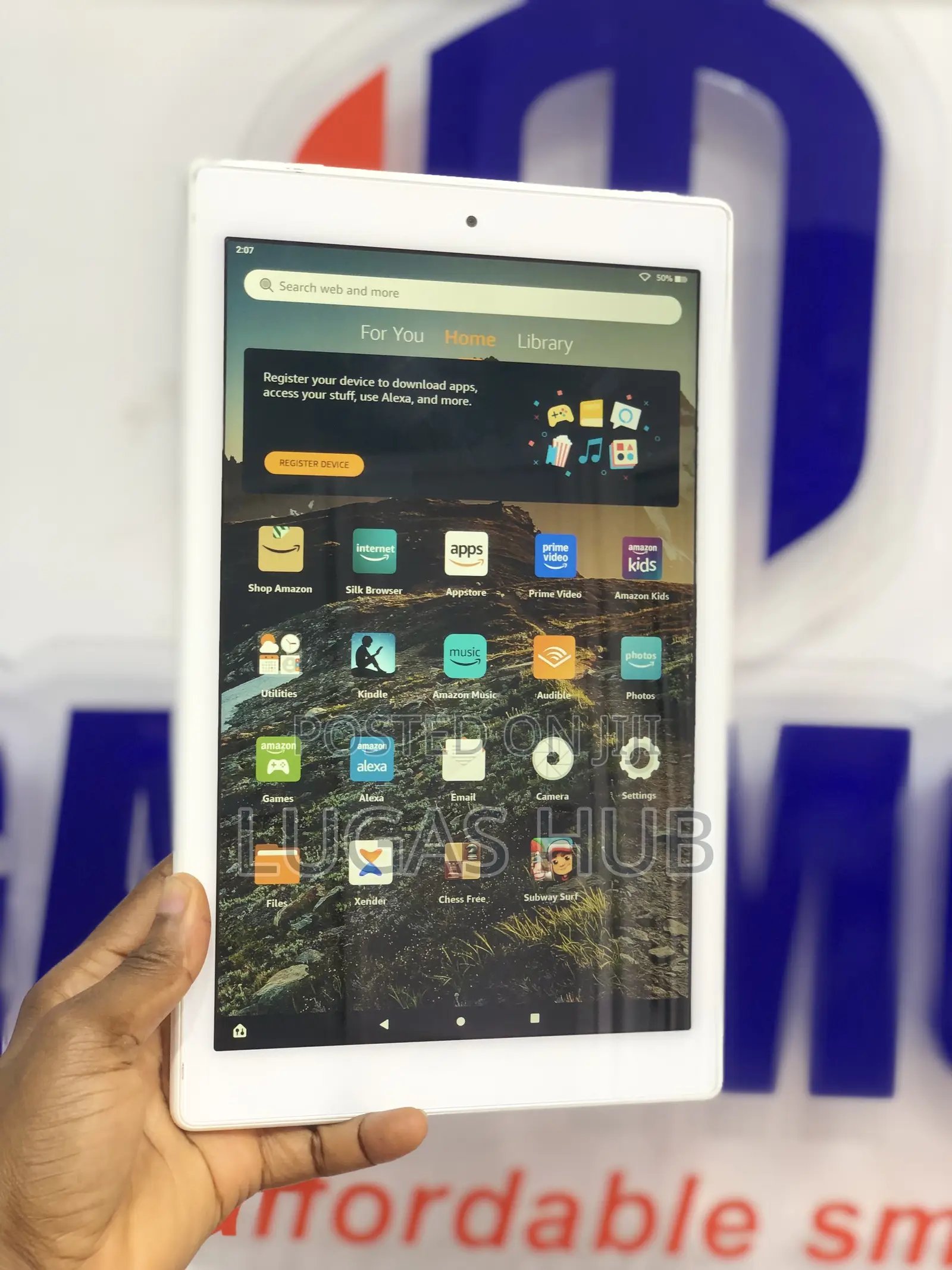Amazon Fire HD 10 (2019) 64 GB White