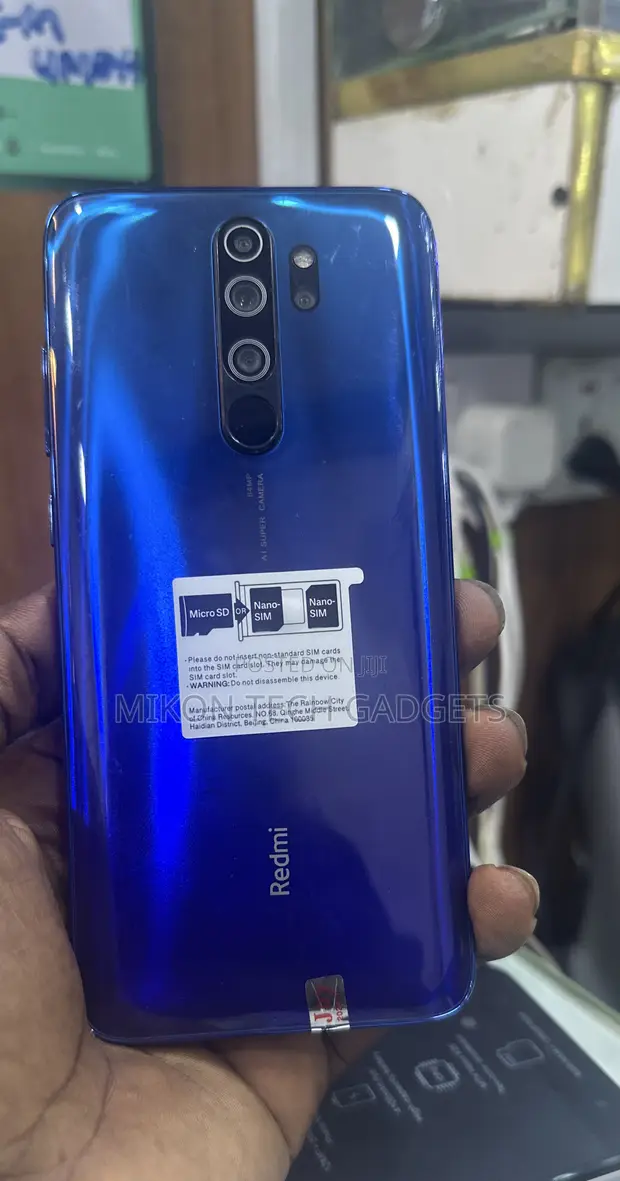 Xiaomi Redmi Note 8 Pro 128 GB Blue - Mikon Tech Gadgets