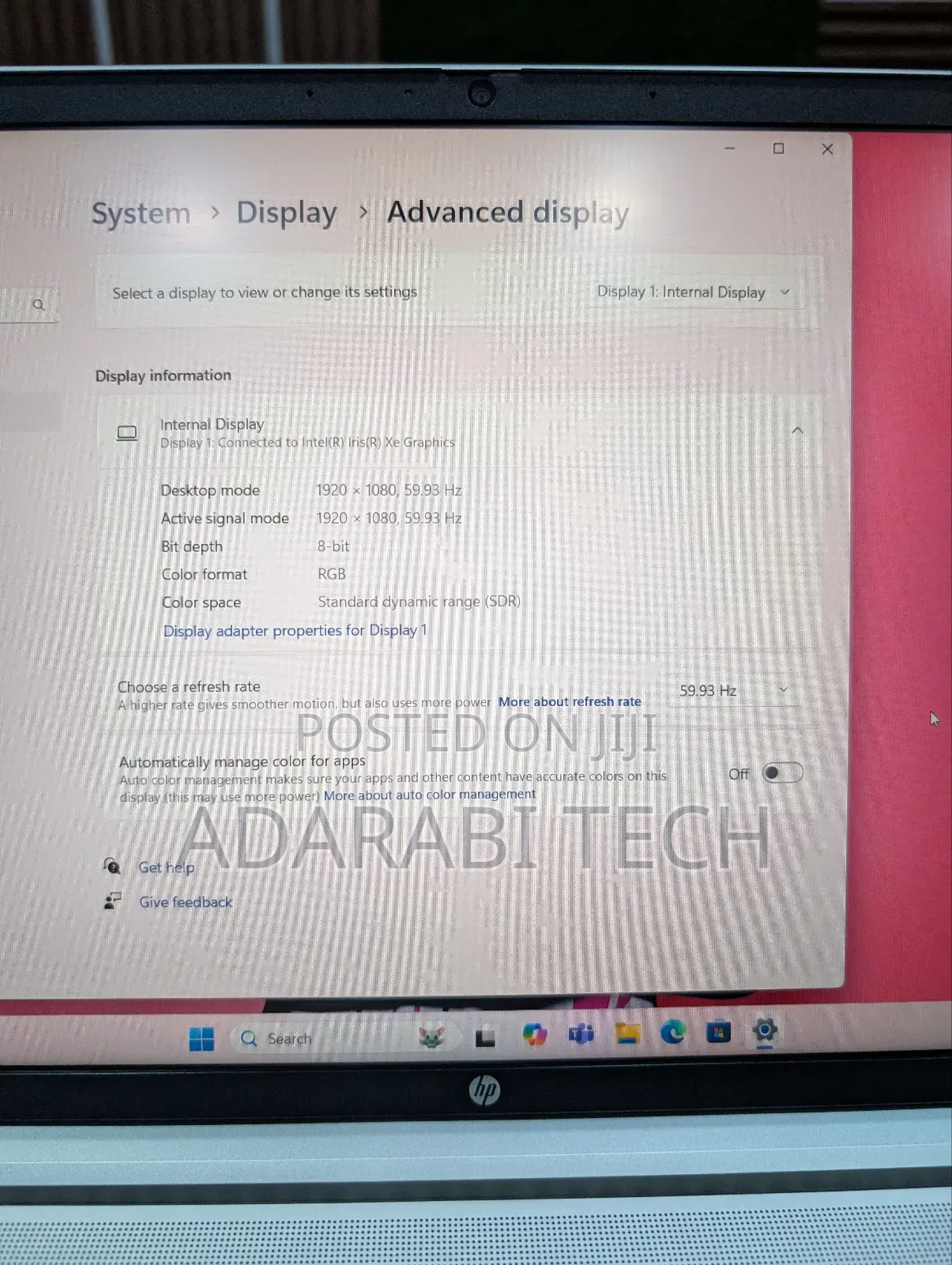 Laptop HP ProBook 450 G8 16GB Intel Core I7 SSD 512GB