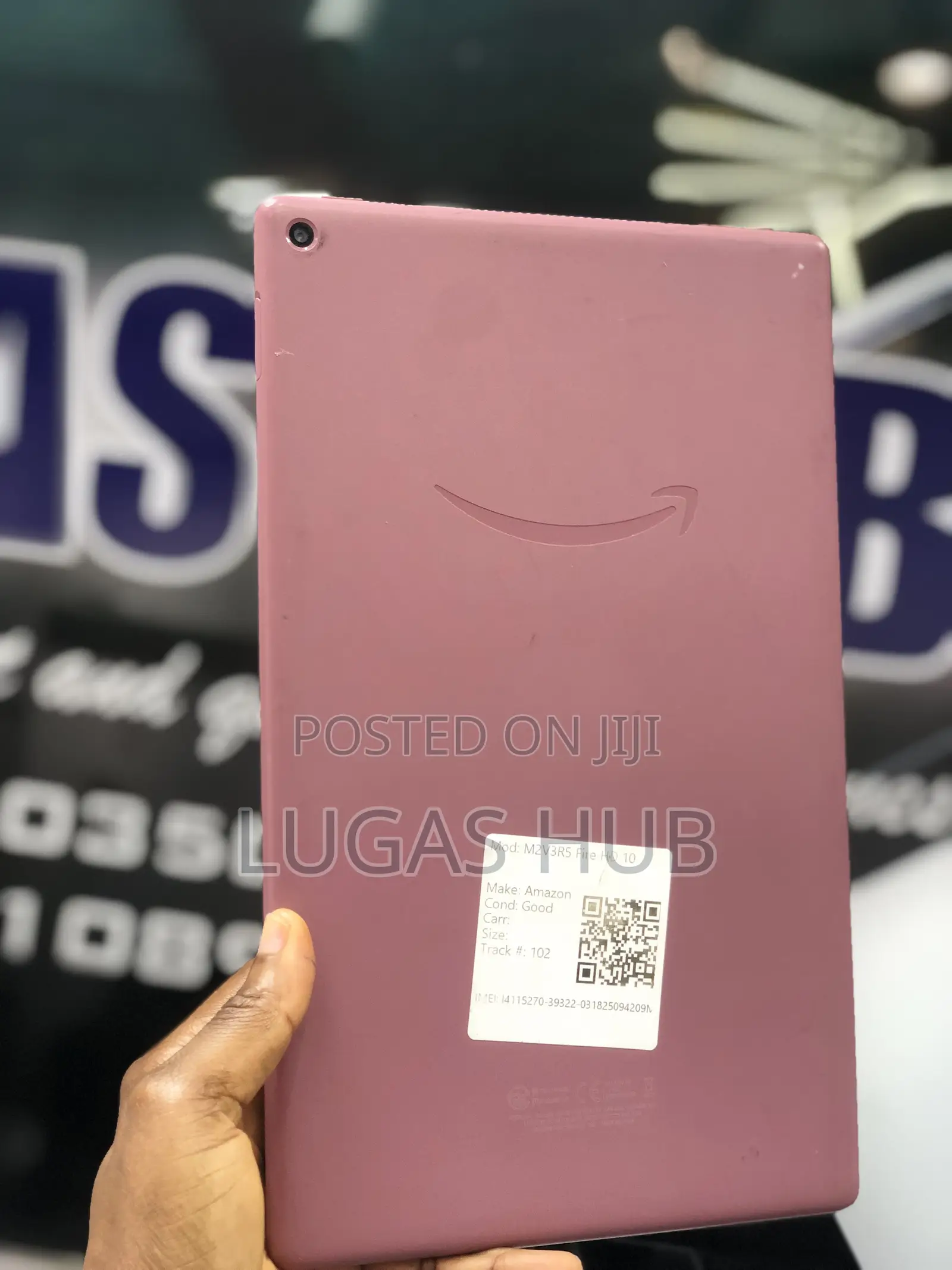 Amazon Fire HD 10 (2019) 64 GB Pink