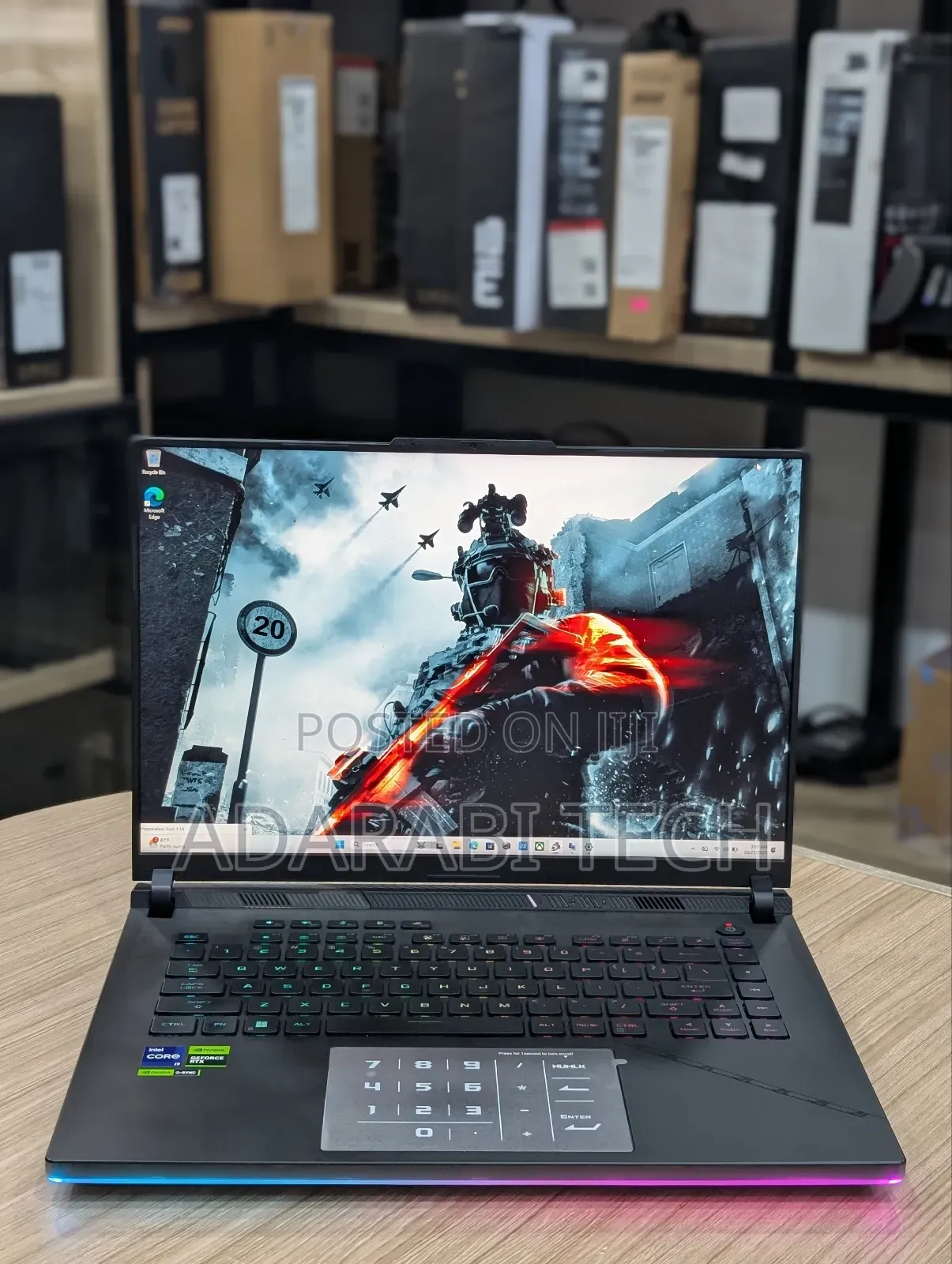 Laptop Asus ROG Strix G16 G614 32GB Intel Core I9 SSD 1T