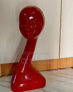 Red Long Neck Mannequin