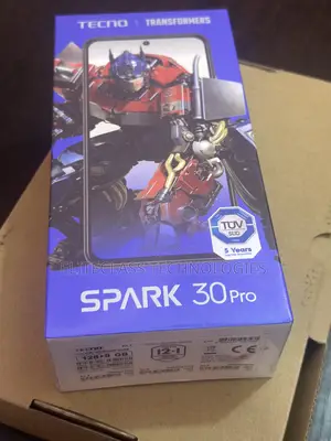 New Tecno Spark 30 Pro 256 GB Black