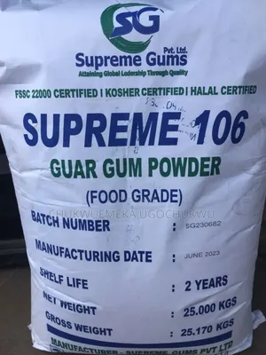 Guar Gum Powder.
