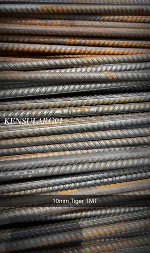 All Sizes Of Tiger Tmt Iron Rod With Test Certificate Available