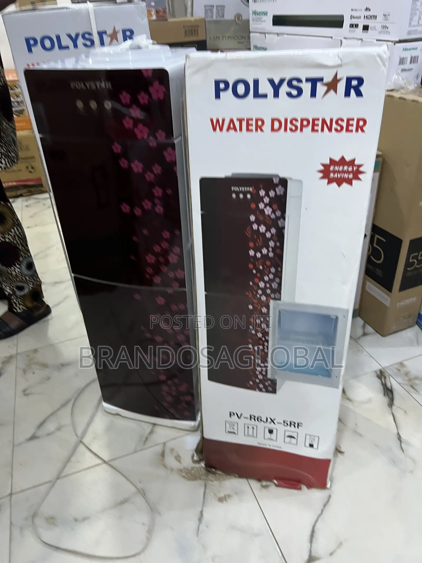 Polystar Pv-R6jx-5rf | Top Loading Water Dispenser | Durable Finish