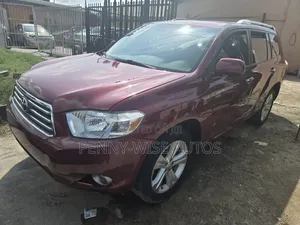 Toyota Highlander Limited 2010 Red