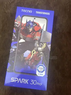New Tecno Spark 30 Pro 256 GB Black