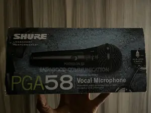 Shure Pga58 Dynamic Vocal Microphone
