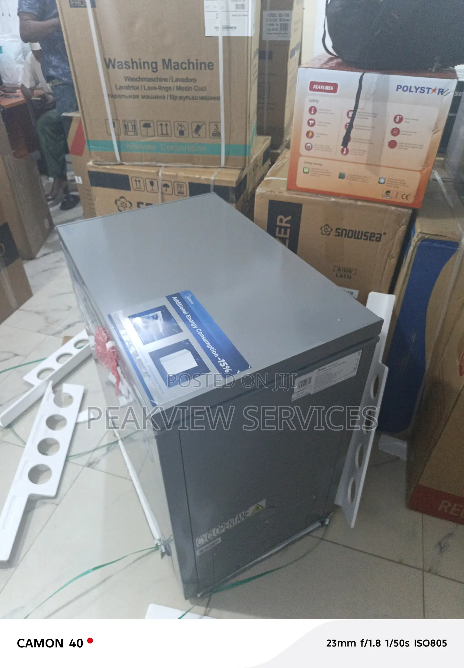 Midea Mdrc277fzg43ngg — Compact 200-Litre Chest Freezer