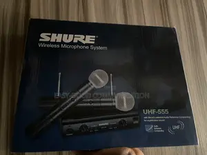 Shure Uhf-555 Wireless Microphone System