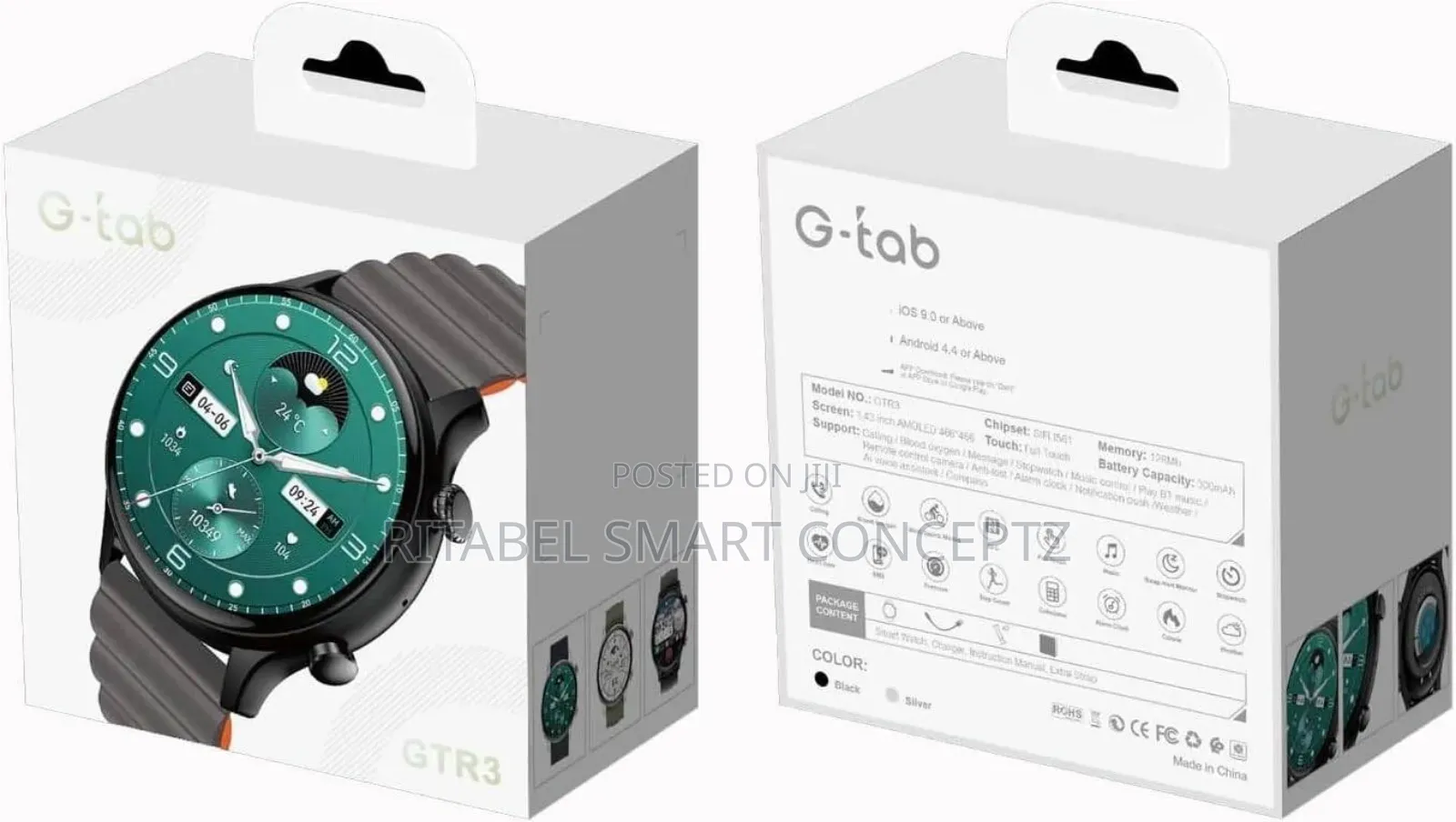 G-Tab GTR 3 Smart Watch