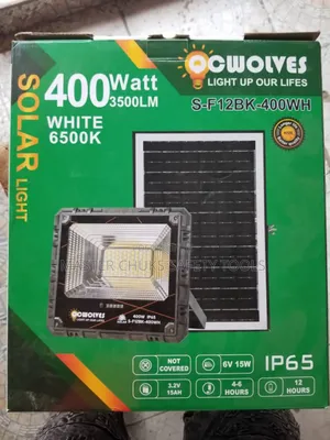 400 Watts Solar Flood Light