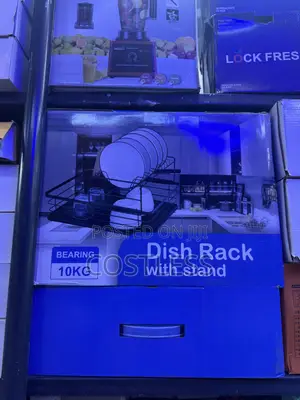 Two-Tier Dish Drying Rack