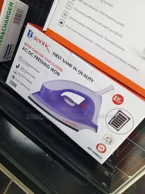 Solar Pressing Iron
