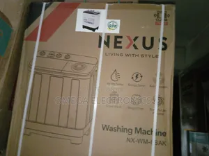 Nexus Washing Machine 6kg Twin Tub