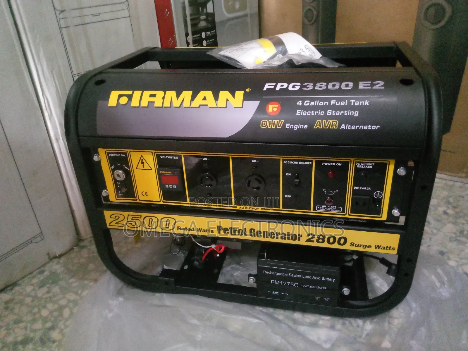 Firman Gasoline Generator Model No:3800e2