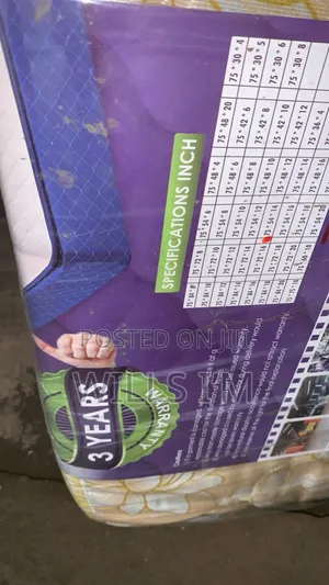 6 X 6 X 16 Inches Green Earth Semi Orthopedic Mattress