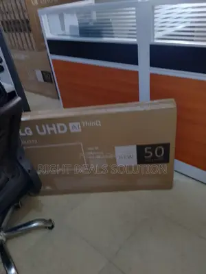 Elegant Lg 50" Uhd Television