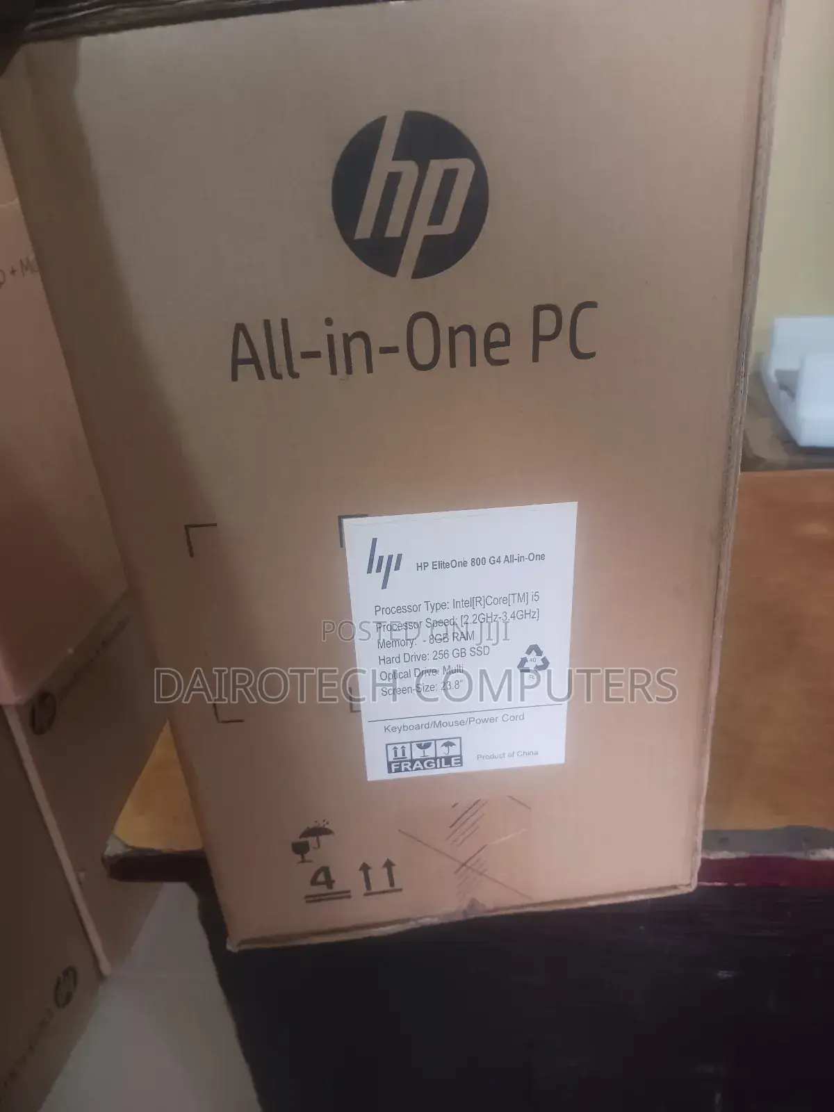 New Desktop Computer HP EliteOne 800 G3 8GB Intel Core I5 SSD 256GB