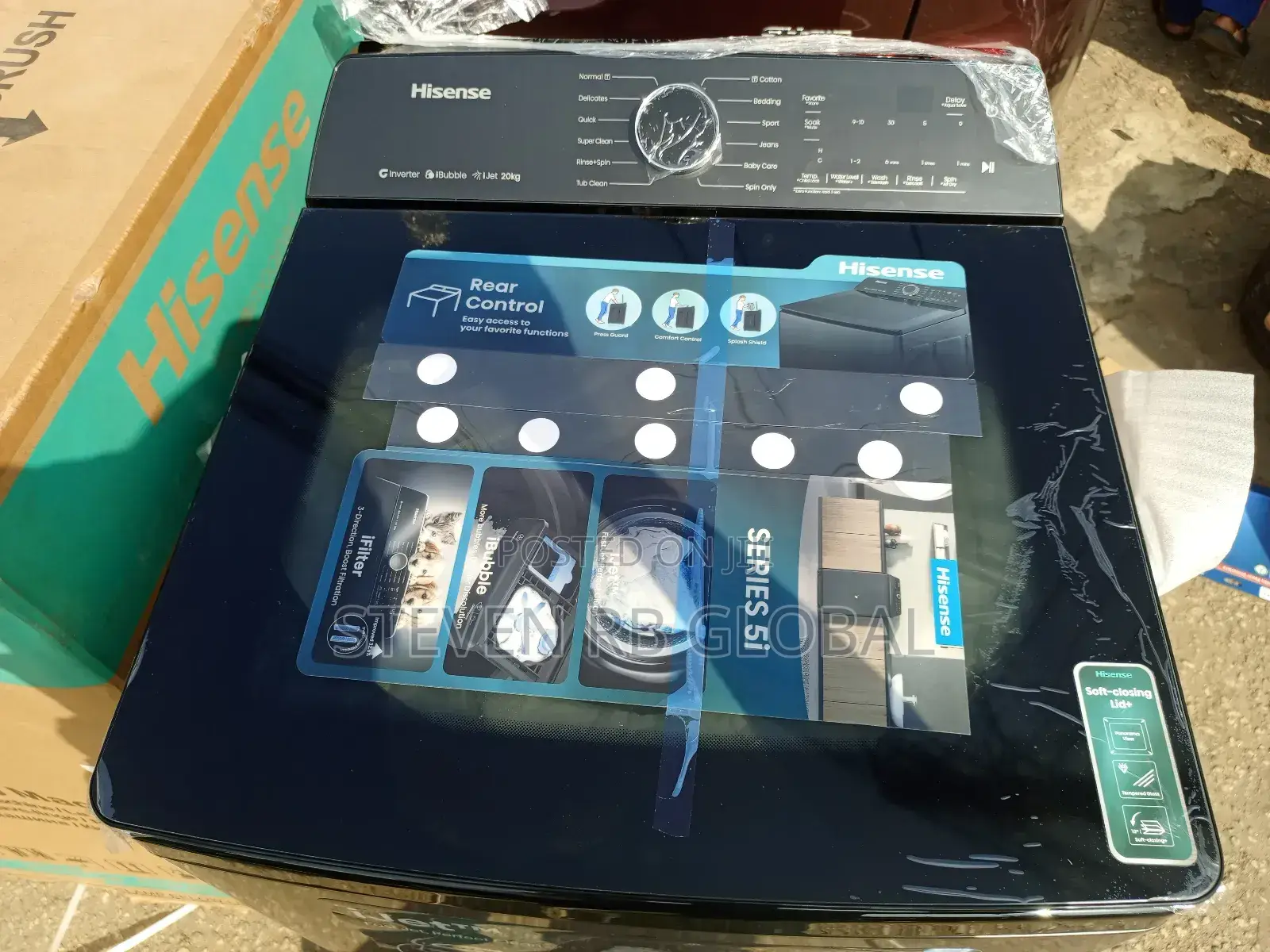 Hisense 20kg Top Load Washing Machine | Wt5i2023db