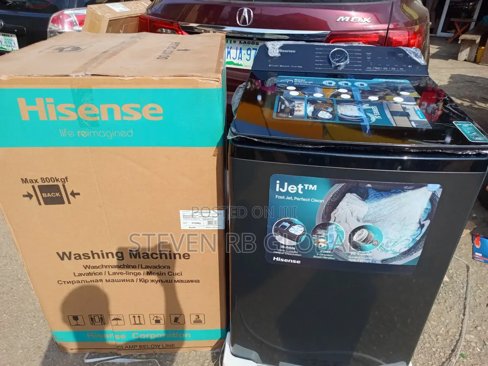 Hisense 20kg Top Load Washing Machine | Wt5i2023db