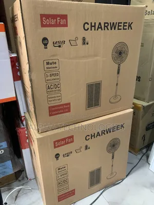 Solar Fan/Rechargeable
