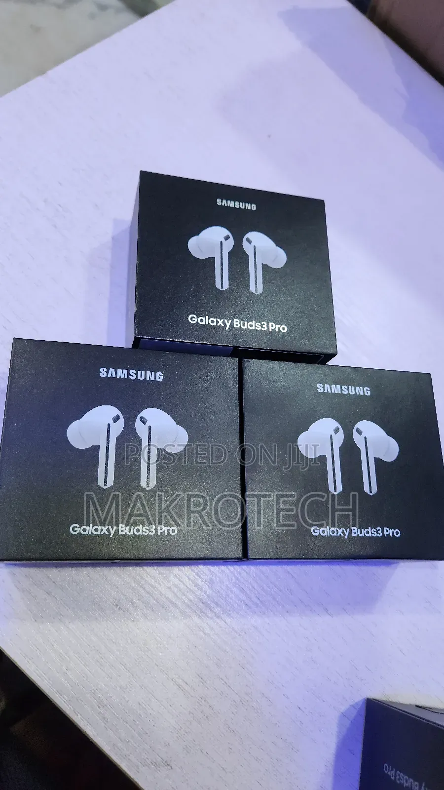 Samsung Galaxy Buds 3 Pro Ai True Wireless Bluetooth Earbuds,Anc White