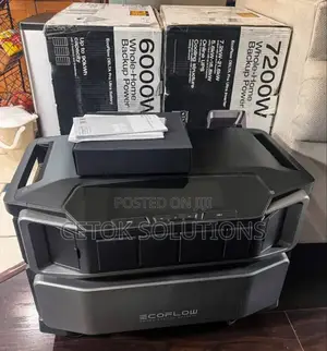 Ecoflow Delta Pro Ultra 7.2kva to 30kwh Power Station Solar Generator