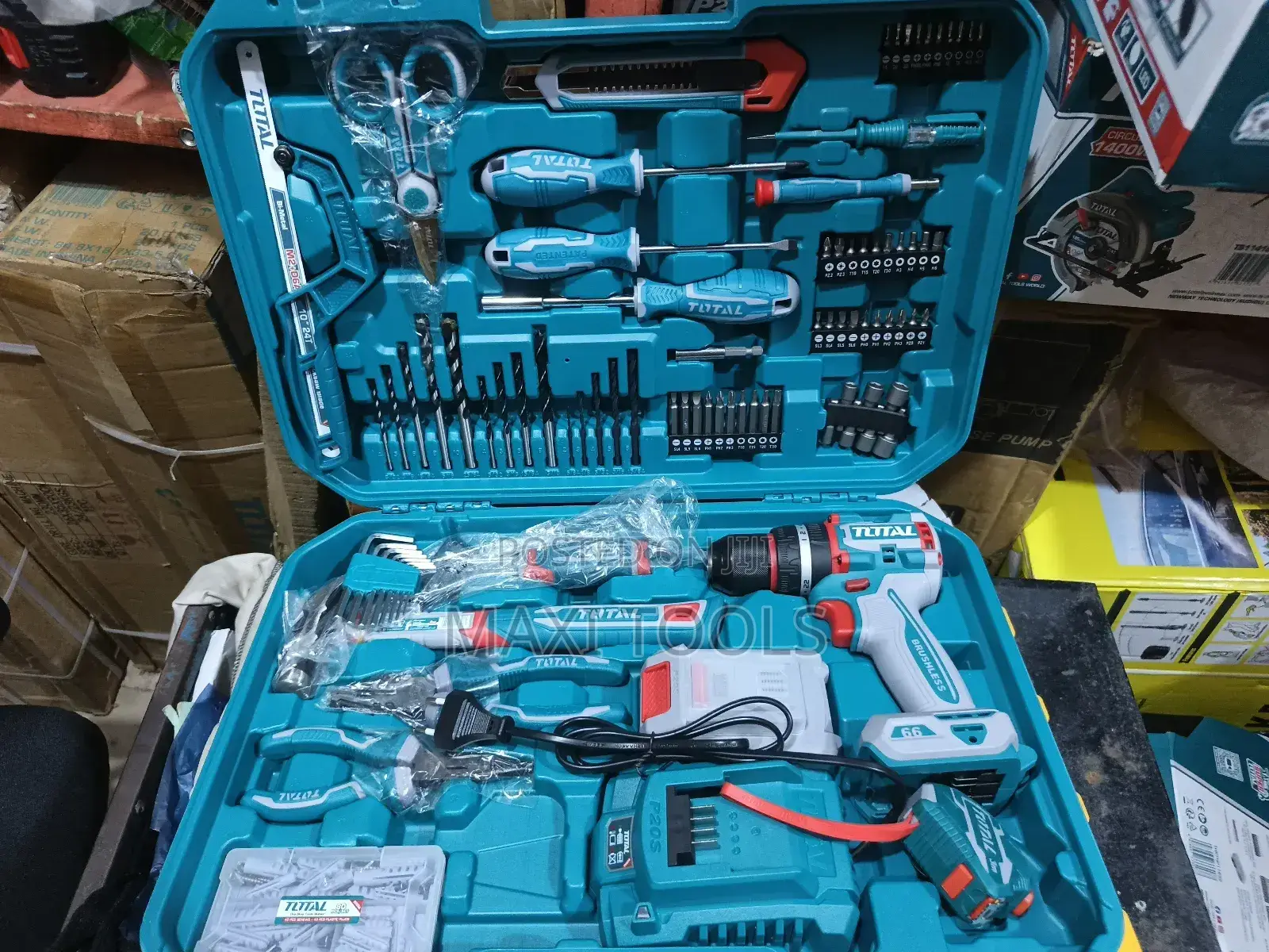 Total 20v Cordless Impact Drill  With Tool