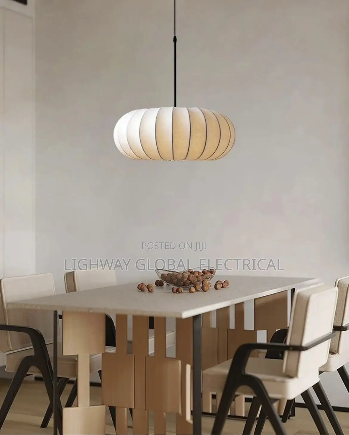 Nordic Minimalism Led Silk Led Silk Pendant Chandelier