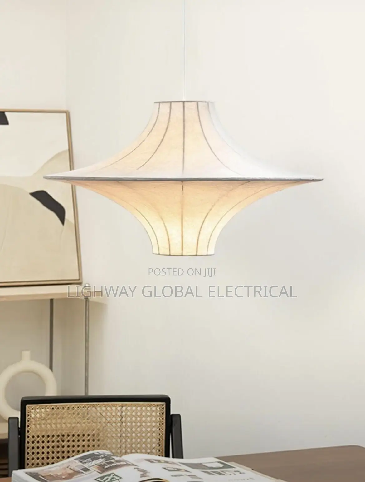 Nordic Minimalism Led Silk Led Silk Pendant Chandelier