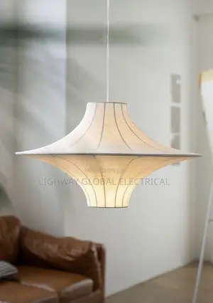 Nordic Minimalism Led Silk Led Silk Pendant Chandelier