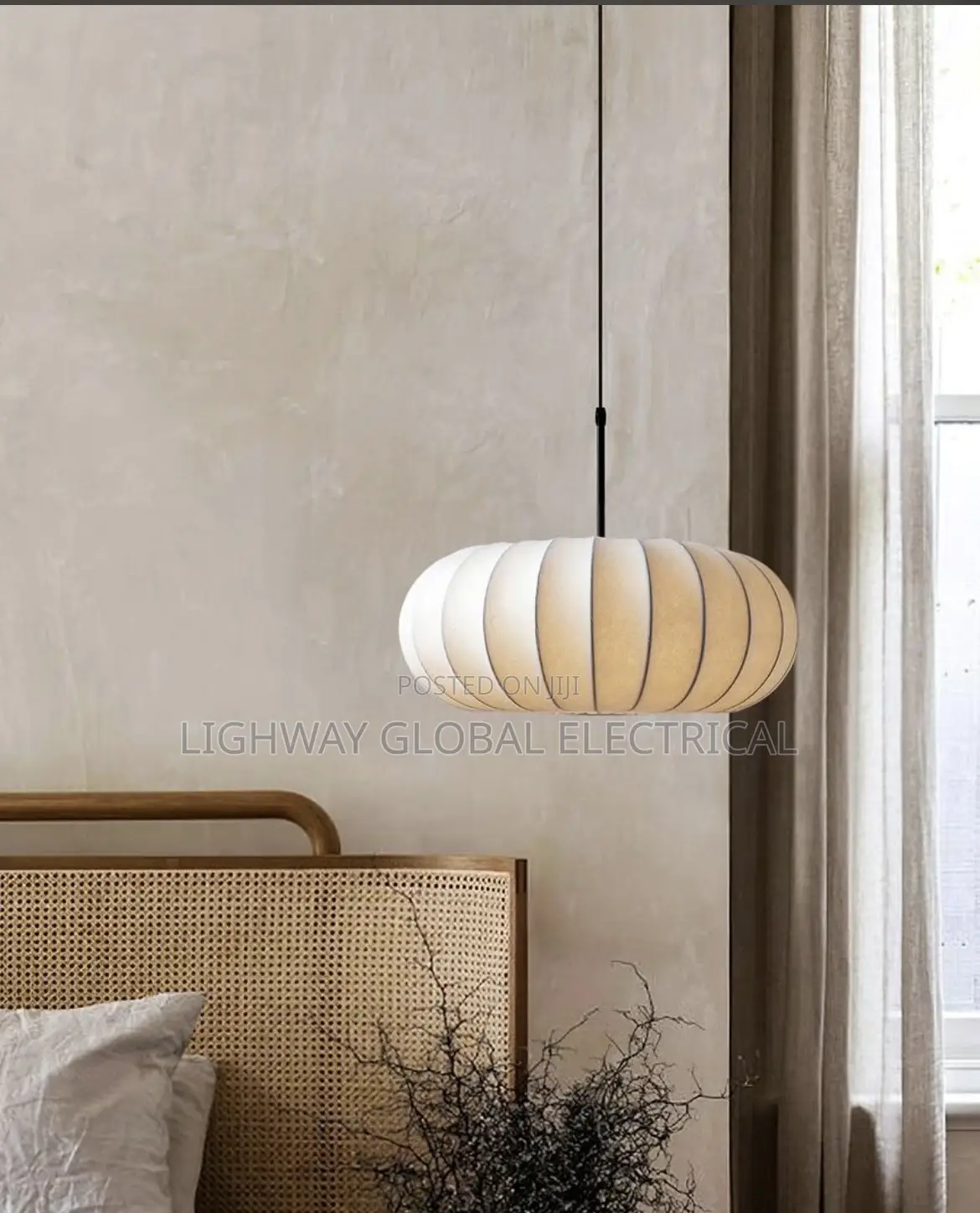 Nordic Minimalism Led Silk Led Silk Pendant Chandelier