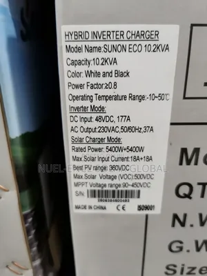 10.2kva Sako Inverter Hybrid