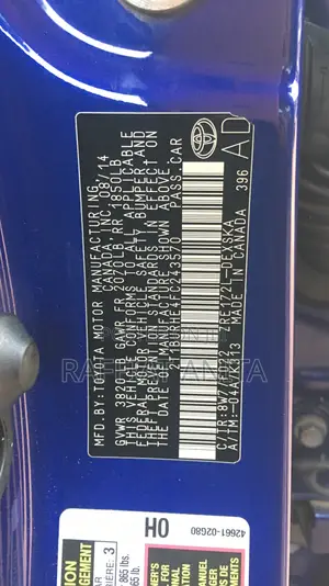 Toyota Corolla 2014 Blue